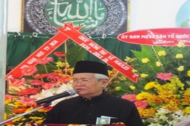 Diễn văn khai mạc Đại lễ Maulid ngày sinh Nabi Mahummad (SAW)