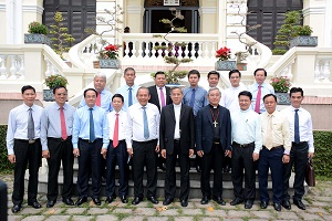 Phái đoàn Chính phủ đến Tòa Tổng Giám mục Sài Gòn (21.12.2019) chúc mừng Giáng Sinh